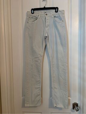 Hudson Jeans Men's Pale Blue Straight Jeans